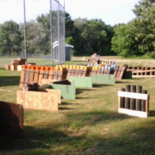Small portion of the Fireworks staging area